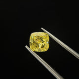 1.5ct Cushion Cut Fancy Intense VS1 Excellent - Intou