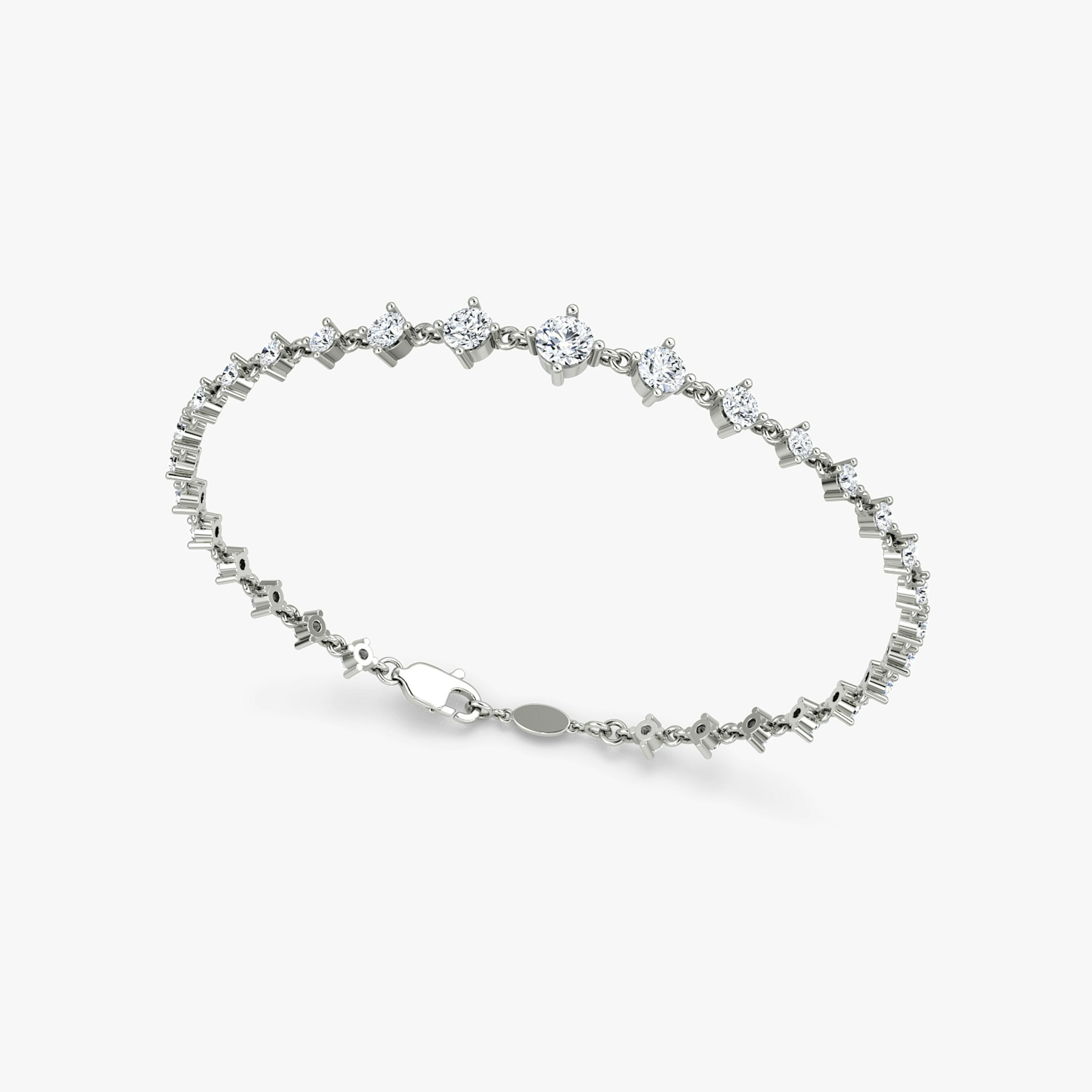 (1.70ct) Infinity Linked Tennis Bracelet - Intou