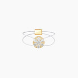 Round Diamond Floating Ring