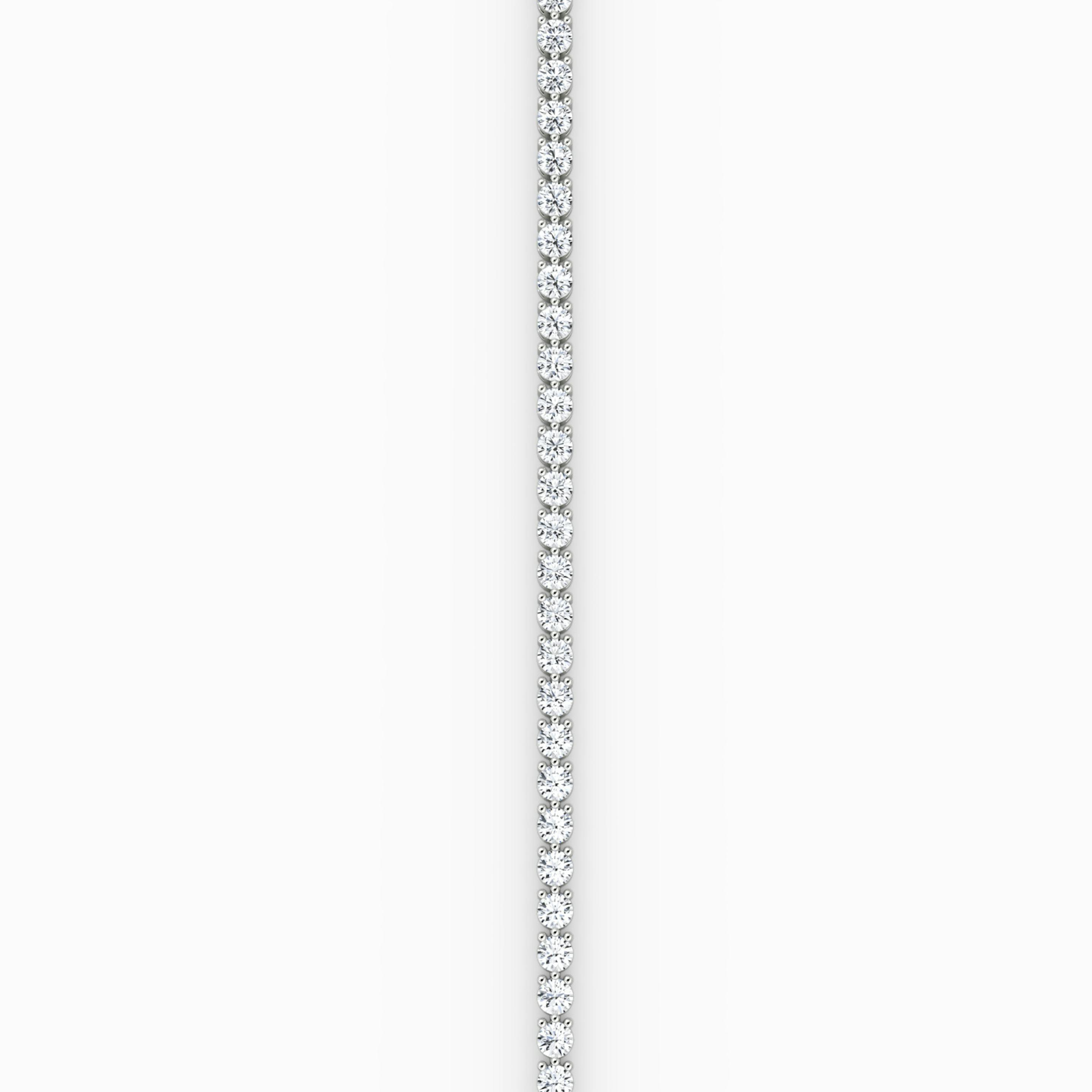 (3mm) 3 Prong Diamond Tennis Bracelet - Intou