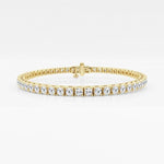 4 Prong Box Tennis Bracelet - Intou