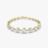 (6.6ct) Infinity Linked Tennis Bracelet - Intou