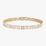 Baguette Diamond Choker Necklace