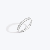 Bold Diamond Baguette Band Ring