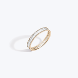 Bold Diamond Baguette Band Ring