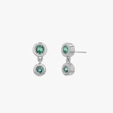 Link Emerald Duo Studs