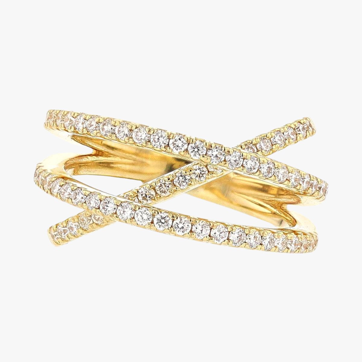 Amanda Cross Diamond Ring - Intou