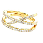 Amanda Cross Diamond Ring - Intou