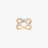 Cecilia Cross Diamond Ring - Intou