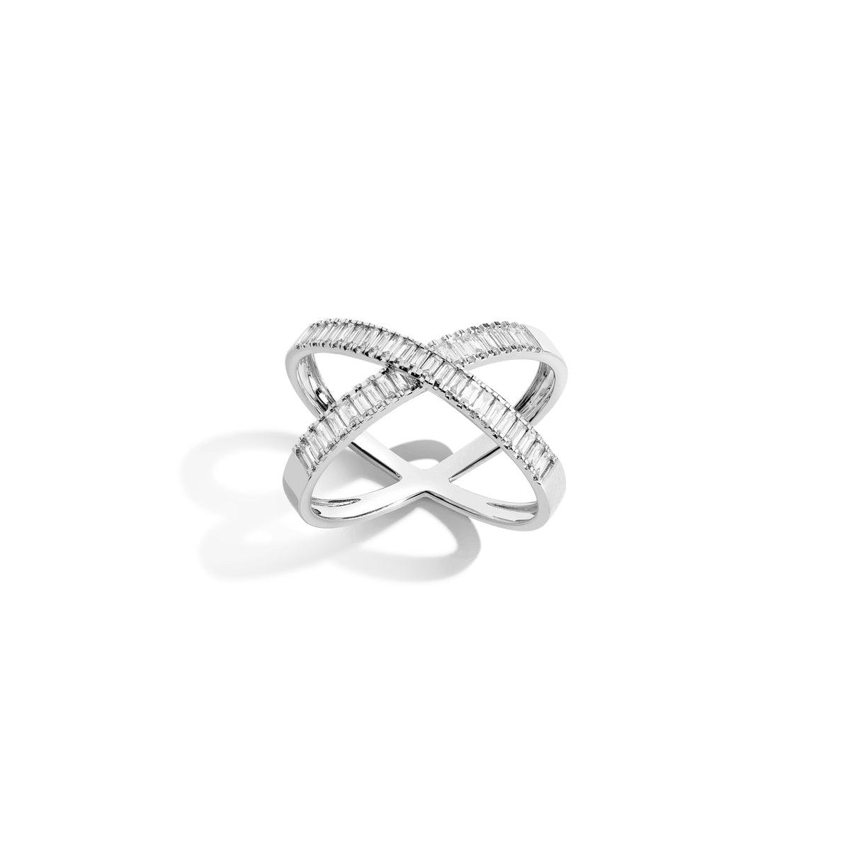 Cecilia Cross Diamond Ring - Intou