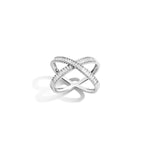 Cecilia Cross Diamond Ring - Intou