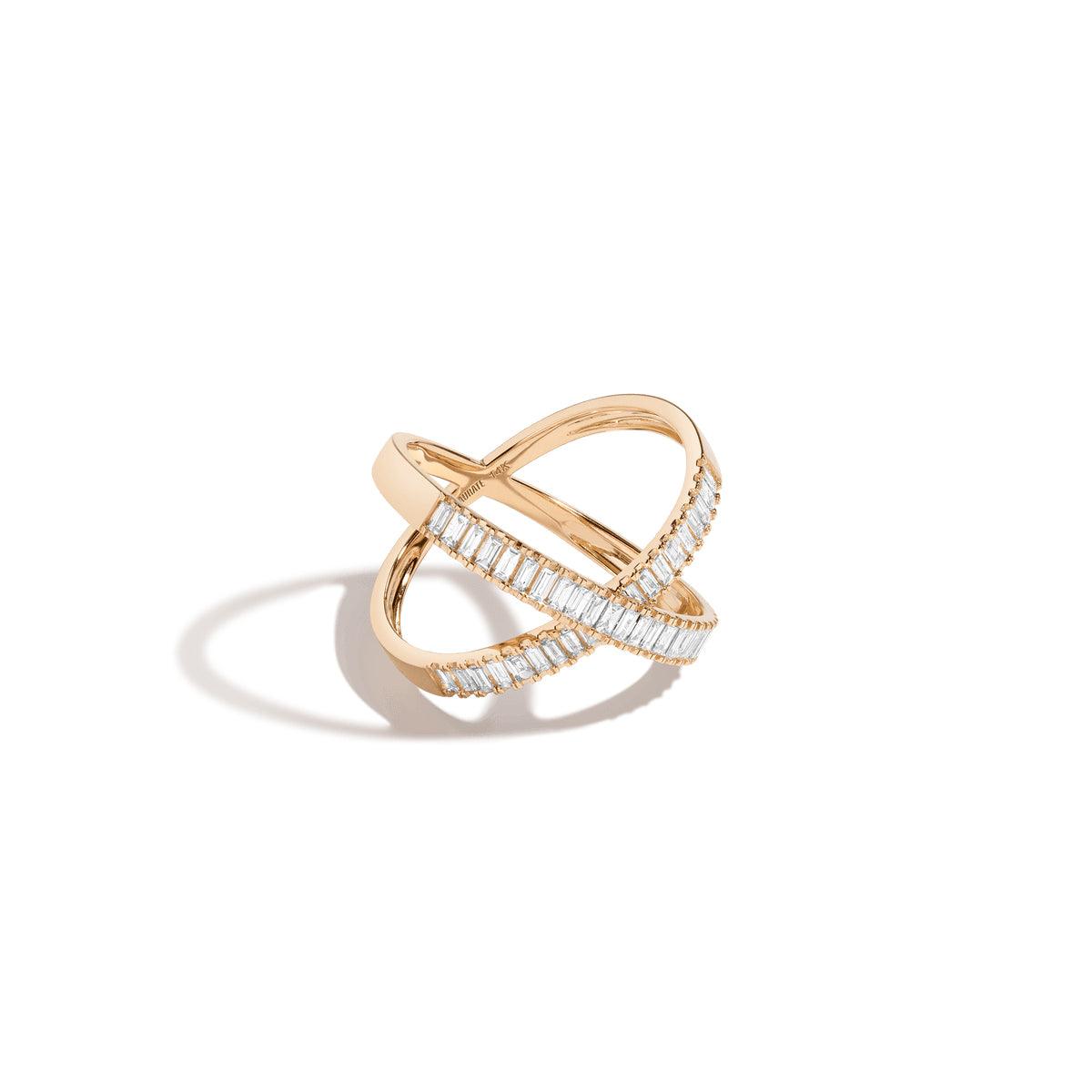 Cecilia Cross Diamond Ring - Intou