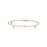 Clea Five Diamond Bracelet - Intou