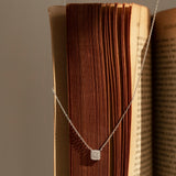 Cushion Pavé Necklace - Intou