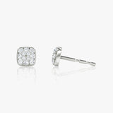 Cushion Pave Stud - Intou