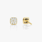 Cushion Pave Stud - Intou