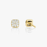 Cushion Pave Stud - Intou