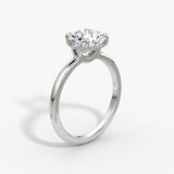 Cushion Solitaire Engagement Ring - Intou