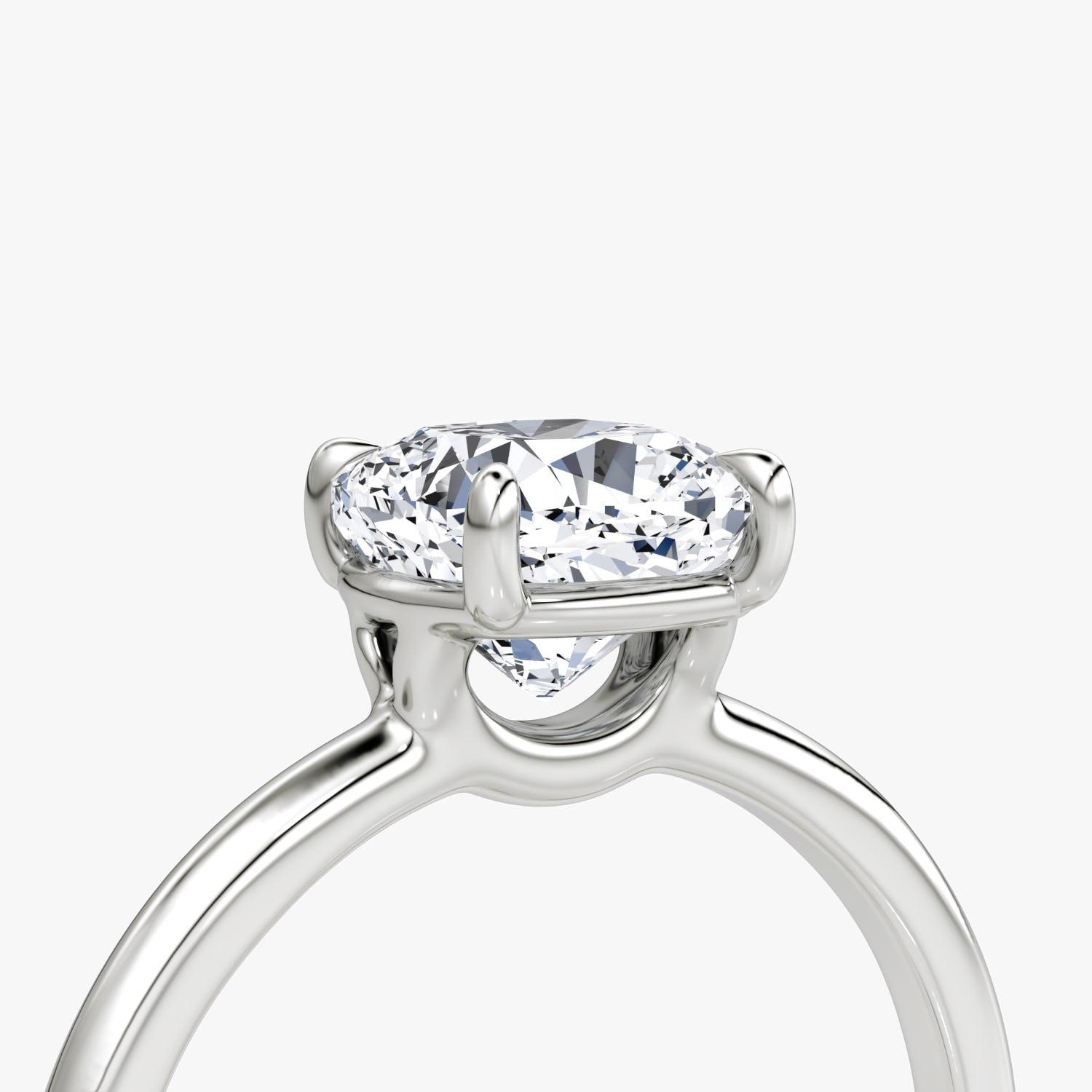 Cushion Solitaire Engagement Ring - Intou