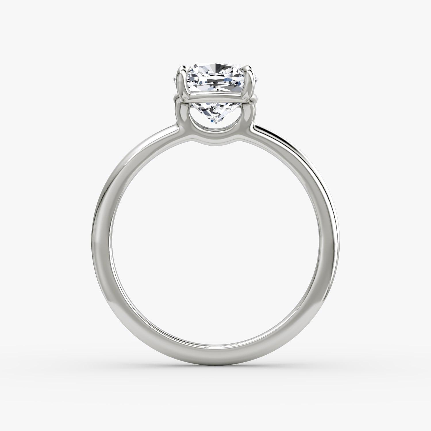 Cushion Solitaire Engagement Ring - Intou