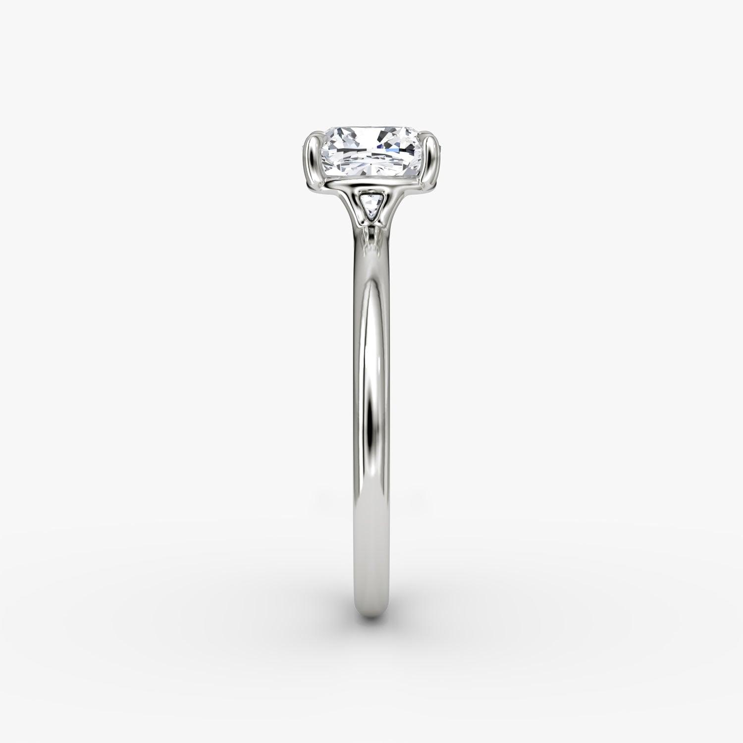 Cushion Solitaire Engagement Ring - Intou