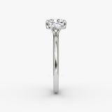 Cushion Solitaire Engagement Ring - Intou