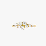 Cluster Diamonds Ring