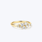 Cluster Diamonds Ring