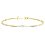 Emerald Cut Beatrice Tennis Bracelet - Intou