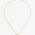 Fine Diamond Solitaire Trio Necklace - Intou