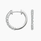 Maria Diamond Hoop Earrings(0.45ct) - Intou