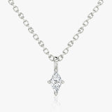 Marquise Petite Solitaire Pendant - Intou