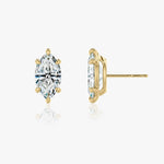 Marquise Solitaire Stud - Intou