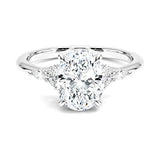 Nadia Oval Cut Diamond Engagement Ring - Intou