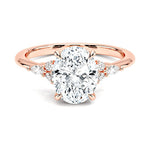 Nadia Oval Cut Diamond Engagement Ring - Intou