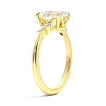 Nadia Oval Cut Diamond Engagement Ring - Intou