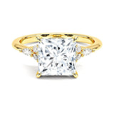 Nadia Princess Cut Diamond Engagement Ring - Intou