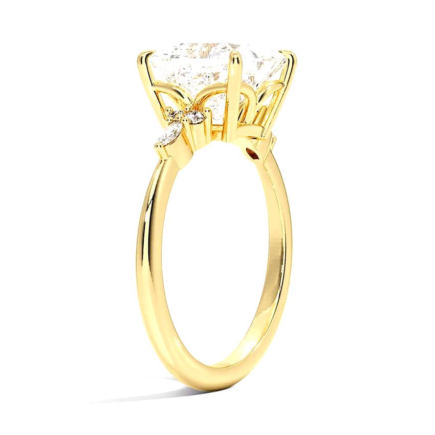 Nadia Princess Cut Diamond Engagement Ring - Intou