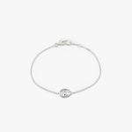 Pear Bezel Solitaire Bracelet - Intou