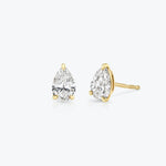 Pear Solitaire Stud - Intou