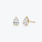 Pear Solitaire Stud - Intou