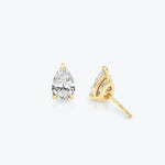 Pear Solitaire Stud - Intou