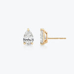 Pear Solitaire Stud - Intou