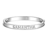 Personalized Diamond Bangle - Intou