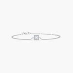 Princess Halo Diamond Bracelet - Intou