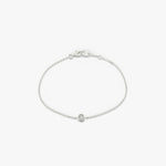 Round Bezel Solitaire Bracelet - Intou