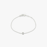 Round Bezel Solitaire Bracelet - Intou