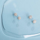 Round Halo Stud - Intou