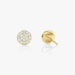 Round Pave Stud - Intou