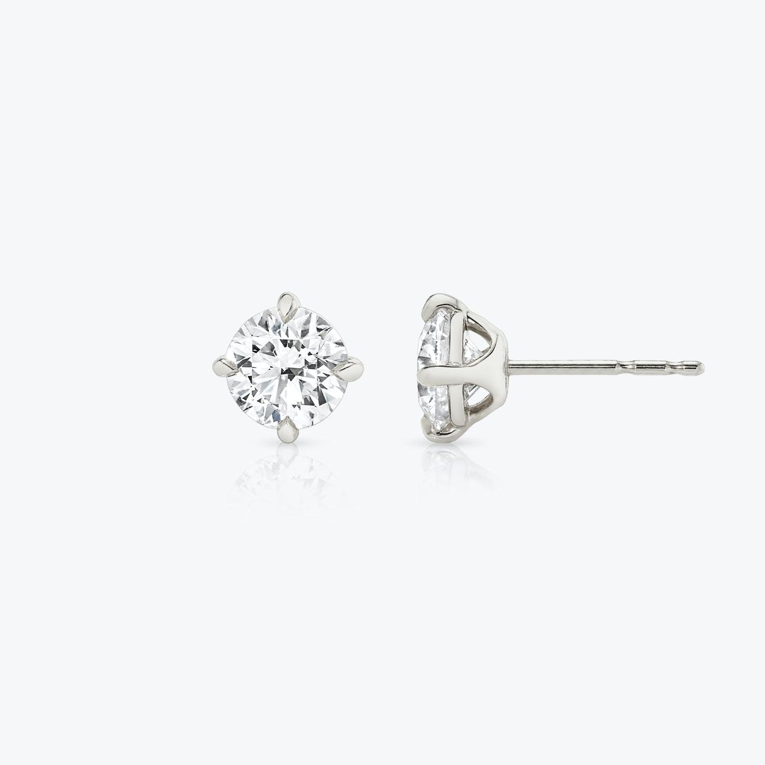 Round Solitaire Stud - Intou